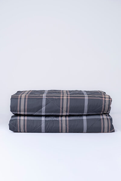 TRENDYOLMİLLA HOME Plaid Patterned Quilted Bedspread Tphaw26Cyo00001
