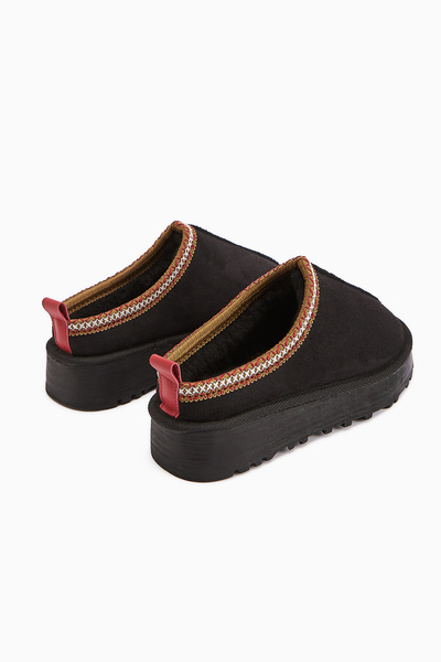 İncimoda Ceel Içi Kürklü Ultra Mini Süet Kışlık Taban Bot & Bootie