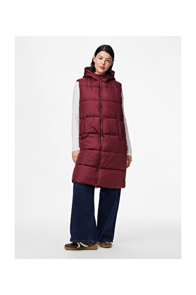 PIECES Pcbee New Long Puffer Vest Noos Bc