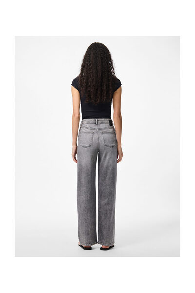 PIECES PCSILKE MW ŠIROKÉ JEANS MG NOOS BC