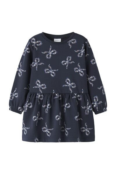 Name it NMFOLUKRIA LS TEPLÁKOVÉ ŠATY BRU
