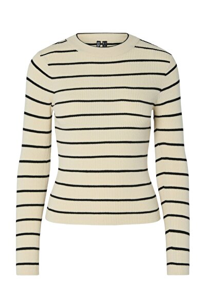 PIECES PCMIRA ÚJ LS O-NECK KNIT NOOS BC