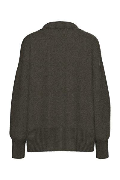 PIECES Pcmalou Ls Polo Knit Noos Bc.