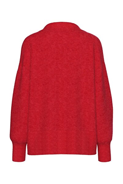 PIECES PCMALOU LS POLO KNIT NOOS BC