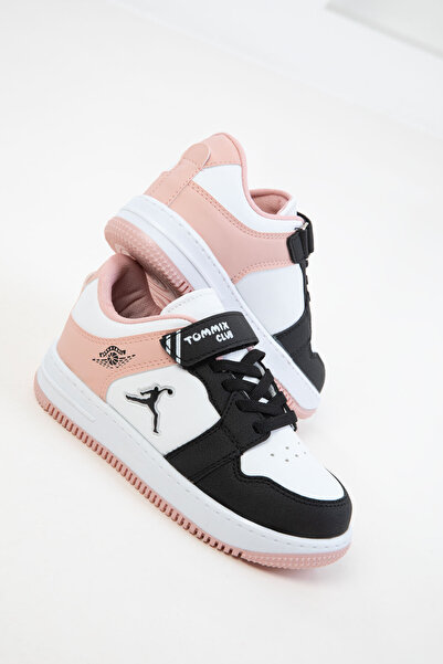 SOHO Siyah-Beyaz-Pudra Çocuk Unisex Sneaker 20825