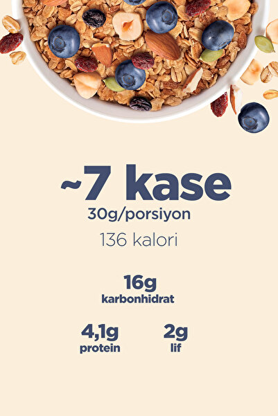 Fellas Granola - Yaban Mersini & Kuruyemiş (200 g)