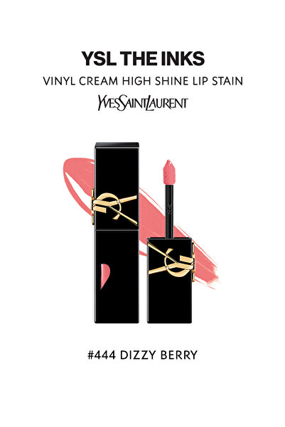 Yves Saint Laurent The Inks Vinyl Cream Yoğun Parlaklık Veren Likit Ruj 444 3614274362671
