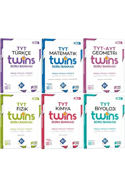 KR Akademi Yayınları TYT Twins Sayısal Soru Bankası Seti
