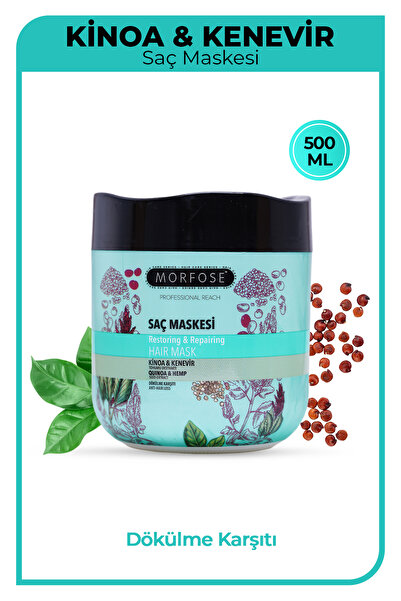 Morfose Kinoa Saç Maskesi 500 ml - Dökülme Karşıtı
