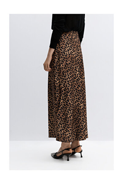 LEFTIES Női szatén midi szoknya