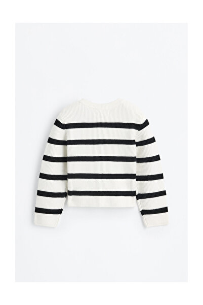 LEFTIES Dětský pletený kardigan na knoflíky