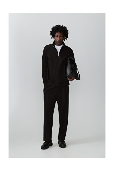 LEFTIES Pánska mikina na zips s vysokým golierom