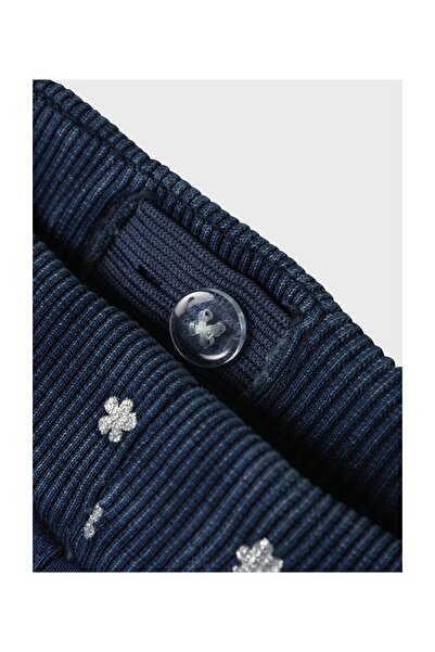 Name it NMFBELLA BAG R FLEECE JEANS 5705-AN O - Fleece džíny s kapsami