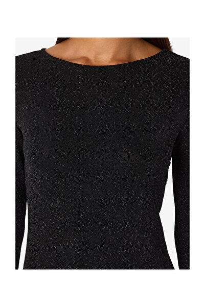 Noisy May NMGILLY L/S ΚΟΝΤΟ ΦΟΡΕΜΑ ΜΕ ΛΑΜΠΡΗ ΛΙΜΕΣ ΣΤΡΟΓΓΥΛΗ�