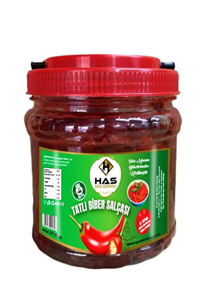 Has Şifa Deposu Gaziantep Güneş Kurusu El Yapımı Tatlı Biber Salçası 1 kg.