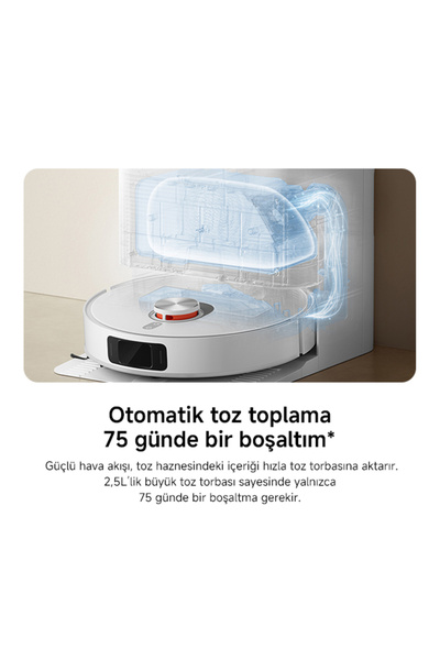 Xiaomi Robot Vacuum X20 Pro Akıllı Robot Süpürge + Mop (Türkiye Garantili)