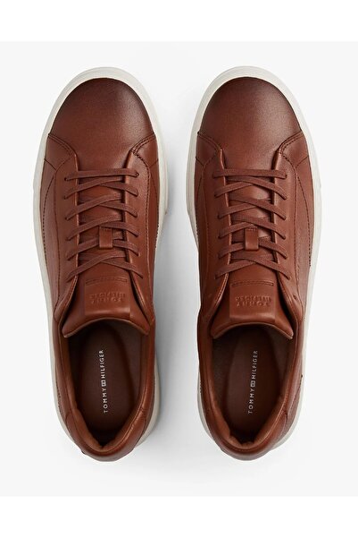 Tommy Hilfiger PREMIUM DRESS CUPSOLE KOGNAC