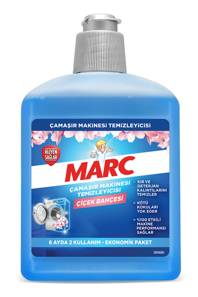 Marc Çamaşır Makinesi Temizleyicisi Floral 500 ml + Limon Ferahlığı 500 ml