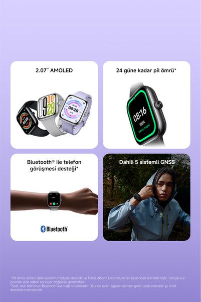 Xiaomi Ceas inteligent Watch 5 Negru (Garanție Xiaomi Turcia)