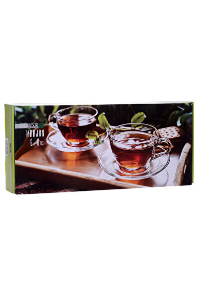 Eljado Marjan Kaveh Coffee Set, 12 Pieces, Glass