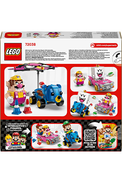 LEGO ® Super Mario™: Mario Kart™ – Wario ve King Boo 72038 - 8+ Çocuklar için Oyuncak Yapım Seti (512P)