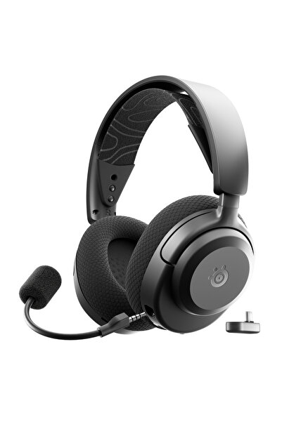 SteelSeries Arctis Nova 3P Wireless PC, PS, Mobil Uyumlu Kablosuz Gaming Kulaklık - Siyah SSH61686