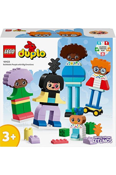 LEGO ® DUPLO® İnşa Edilebilen Duygulu İnsanlar 10423 - 3+ Eğitici Oyuncak Yapım Seti (71Parça)