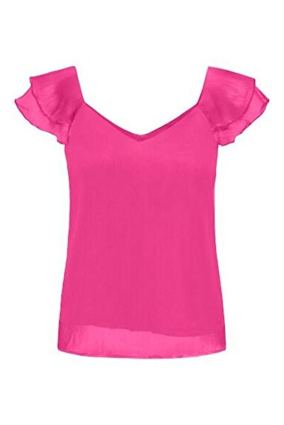 ONLY Onlasta Life Capsleeve V-Neck Top Wvn