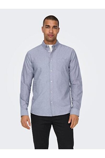 Only & Sons MALE WOVEN SHIRT - WITH
