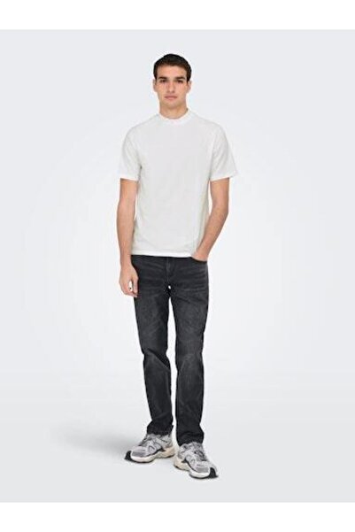 Only & Sons Male circular knit t-