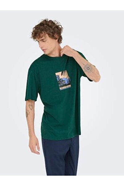 Only & Sons Onsbeane Rhaba Ss Rlx Tee