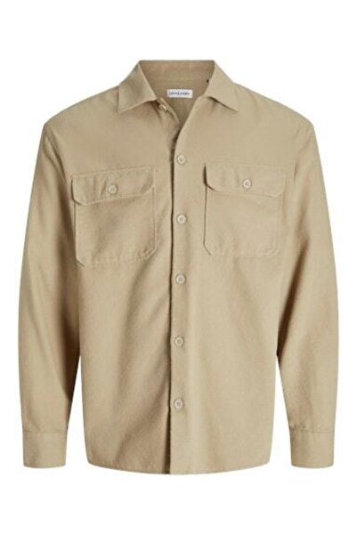 Jack & Jones ΑΝΔΡΙΚΟ ΥΦΑΣΜΑΤΙΝΟ ΠΟΥΚΑΜΙΣΟ - ΜΕ