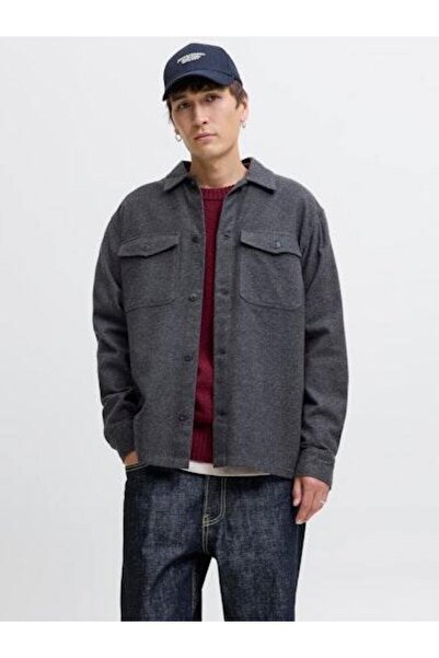 Jack & Jones قميص رجالي منسوج - مع