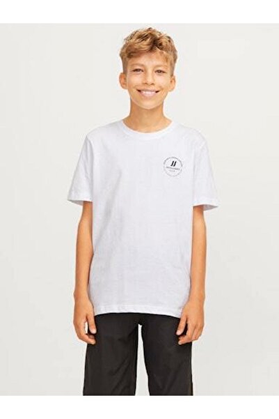 Jack & Jones JJESWIFT TEE SS NOOS JNR - أبيض 12259565