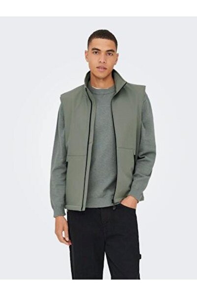 Only & Sons فيست - رمادي