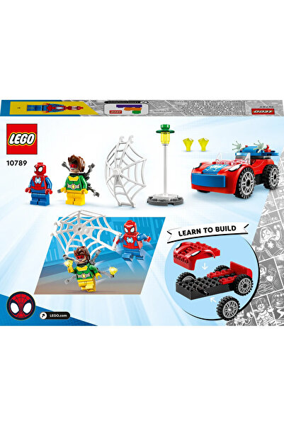 LEGO ® Marvel Örümcek Adam’ın Arabası ve Doktor Oktopus 10789 - 4+ Oyuncak Yapım Seti (48Parça)