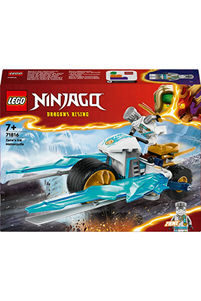 LEGO ® NINJAGO® Zane’in Buz Motosikleti 71816 – 7+ Çocuklar için Yaratıcı Oyuncak Yapım Seti (84P)