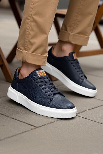 DARK SEER DS Cooper Marineblau-weiße Herren-Freizeitschuhe für den Alltag