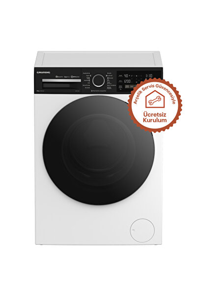 Grundig Gpwm 104855 A Enerji Sınıfı 10kg 1400 Devir Çamaşır Makinesi Beyaz