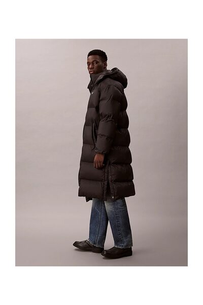 Calvin Klein ΜΑΚΡΥ ΦΟΡΕΜΑ ΜΕ ΚΑΛΥΜΜΑ ΚΕΦΑΛΗΣ, UB1