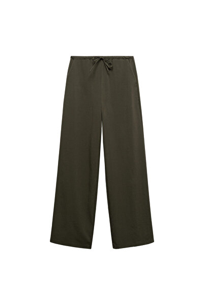 MANGO Kadın Haki Pantolon 67968651