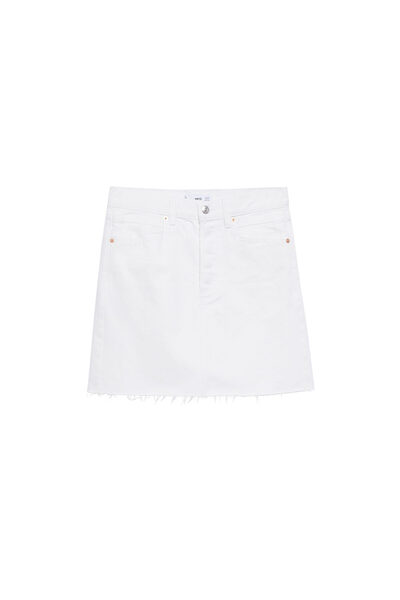 MANGO Beyaz Kadın Etek 17010818