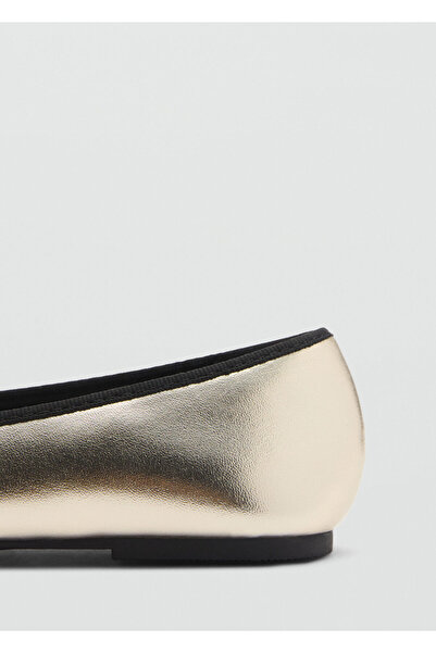 MANGO Altın Kız Çocuk Klasik Ayakkabı 77098278