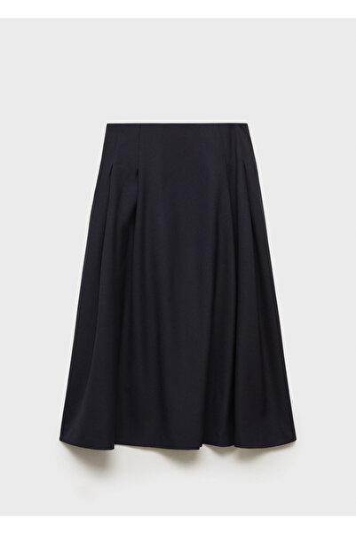 MANGO Parlak Mavi Kadın Etek 77076760