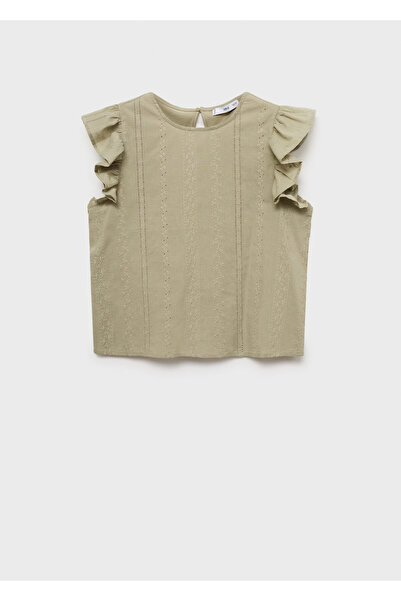 MANGO Pastel Yeşil Kadın Büstiyer 77094023