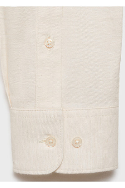 MANGO Kum Erkek Gömlek 77037926