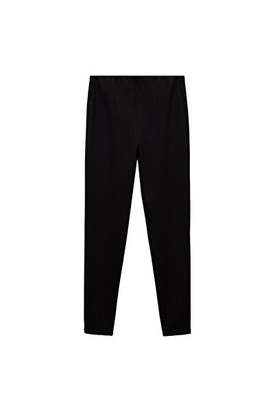 MANGO Siyah Kadın Tayt 87080422