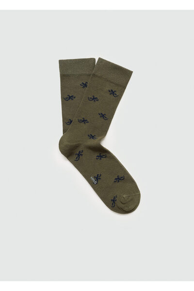 MANGO KHAKI Ανδρικές Κάλτσες 77074443