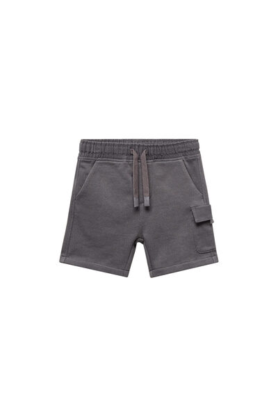 MANGO Woman Charcoal Baby Boy Shorts & Bermudas 67026002 -95