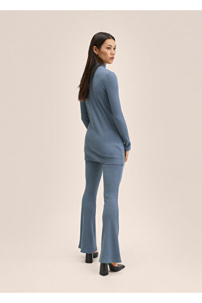 MANGO Woman Hanorac albastru de damă27072877